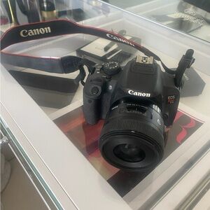 Canon Black DSLR Camera